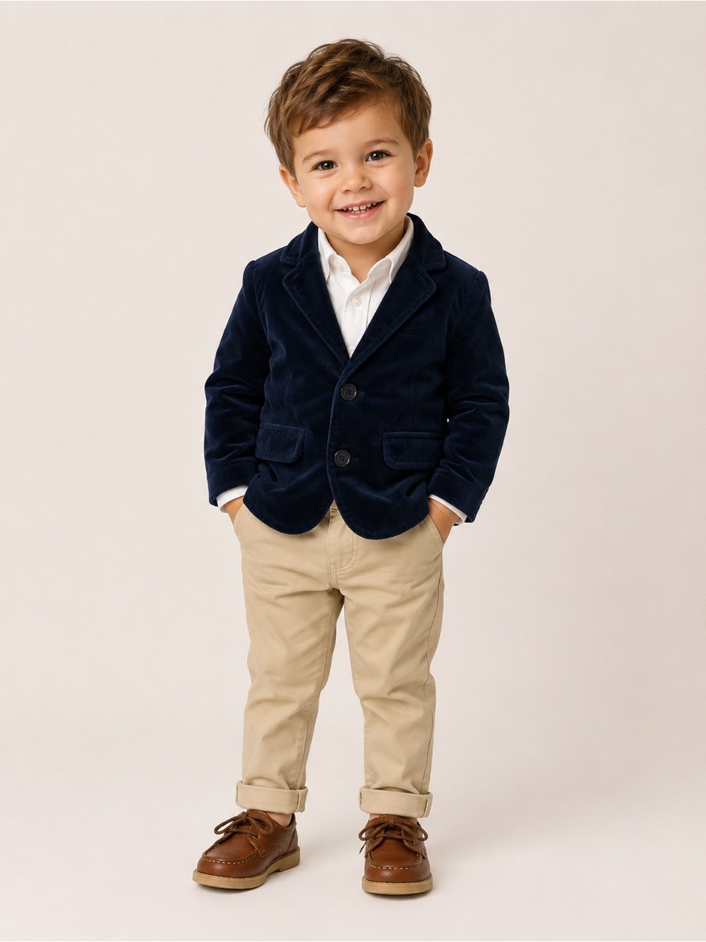 Polarn O. Pyret Sweden Velvet Blazer